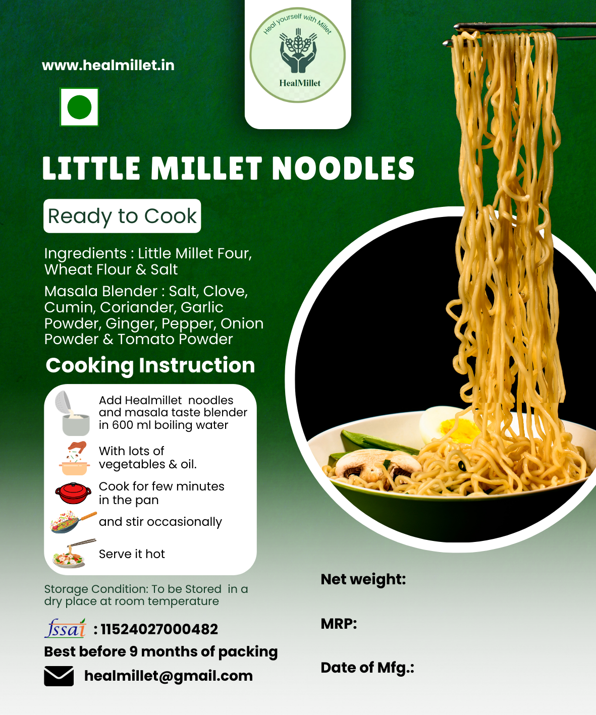 Millet Noodles