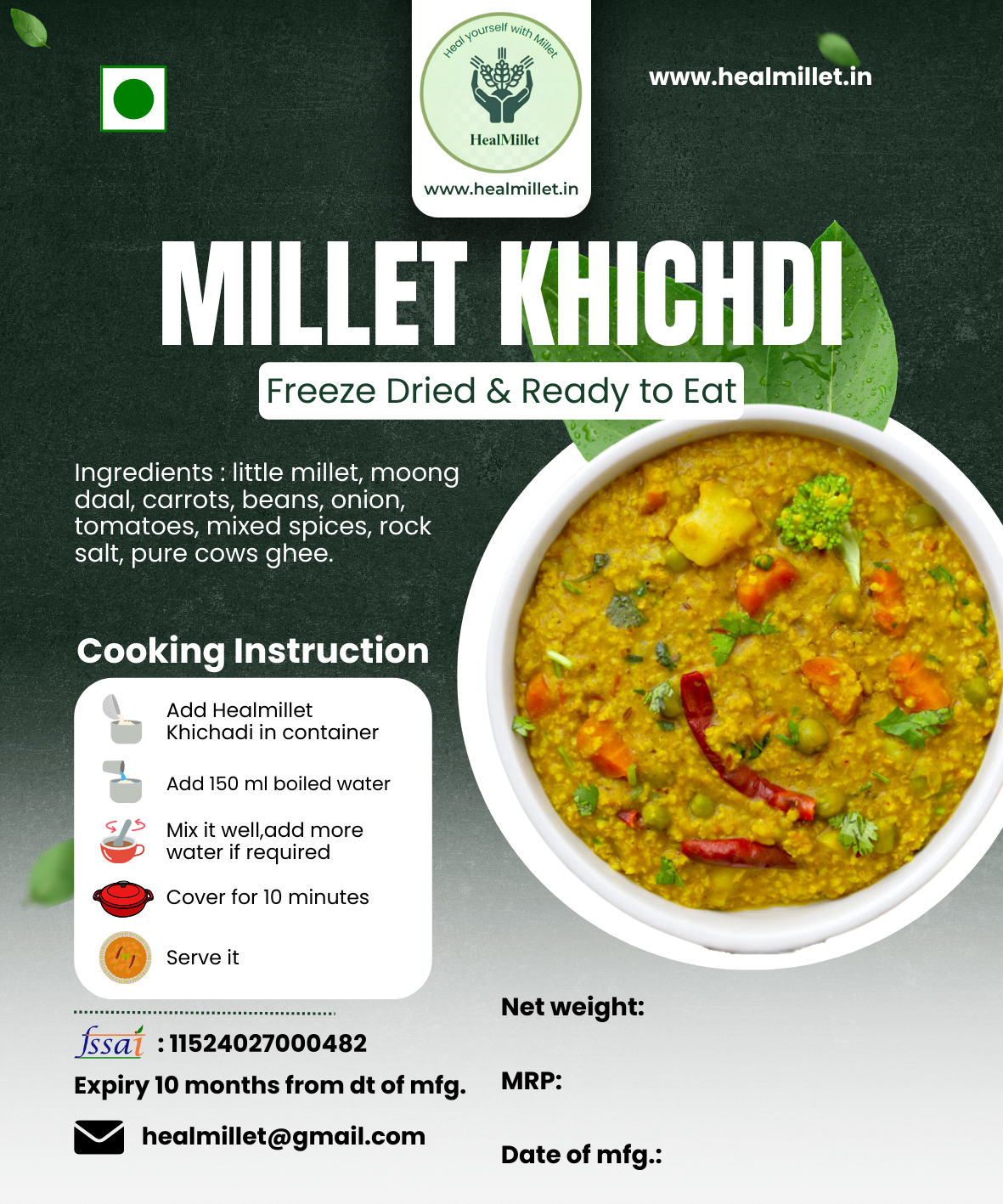 Millet Khichdi